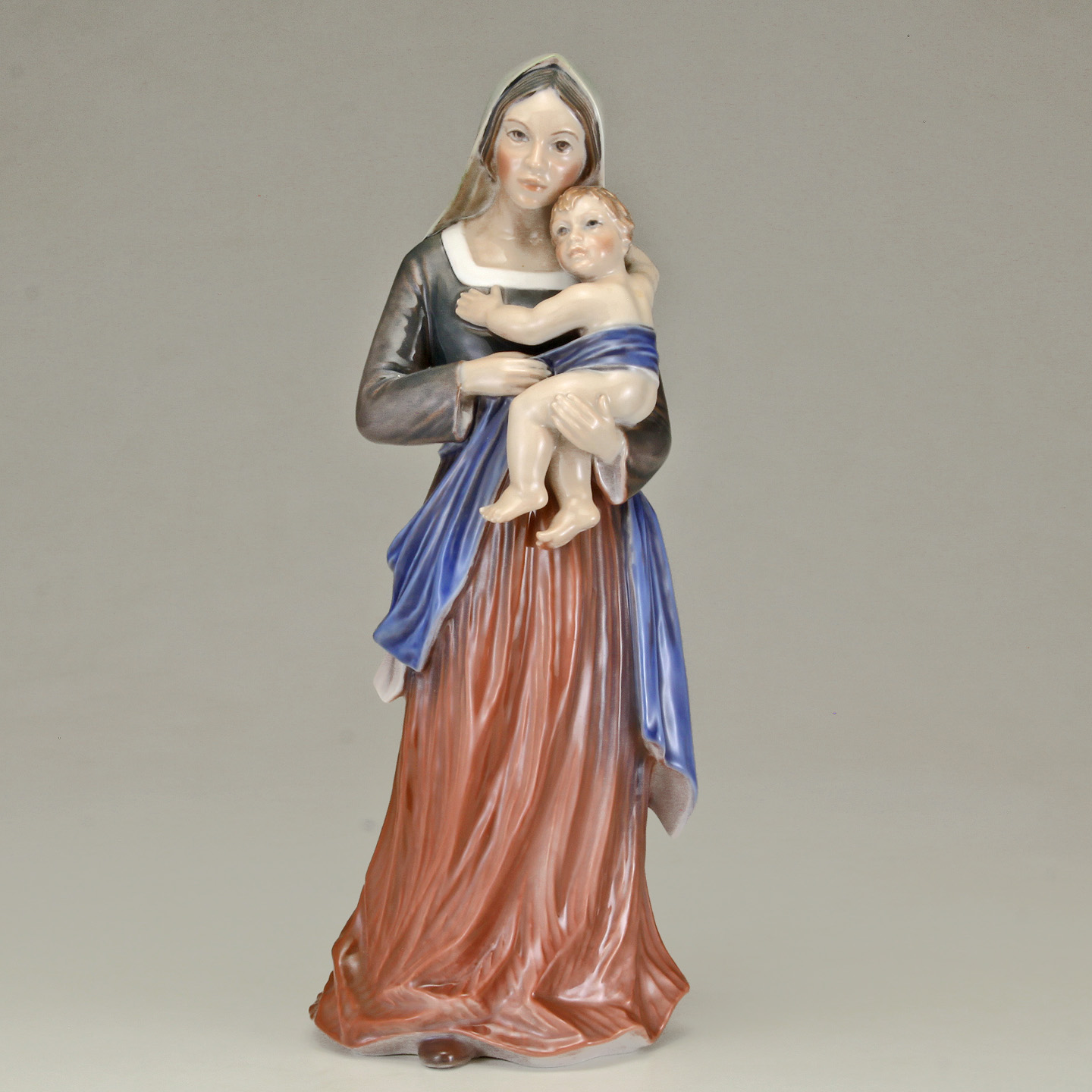Dahl Jensen Copenhagen Porcelain Figure: Madonna & Child